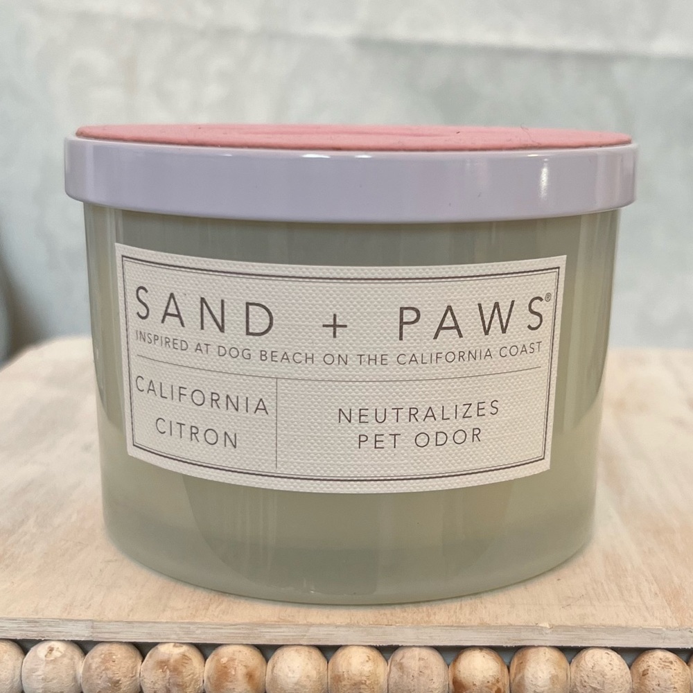 Sand + Paws "CALIFORNIA CITRON" Candle